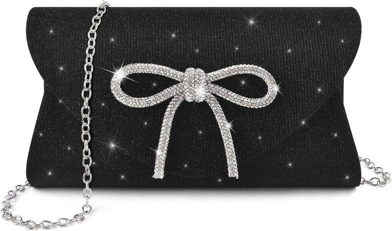 PACETAP Clutch Purses for Women, Handbags with Chain for Women Formal, Evening Bag for Wedding Party Cocktail Prom Dinner - Image 1